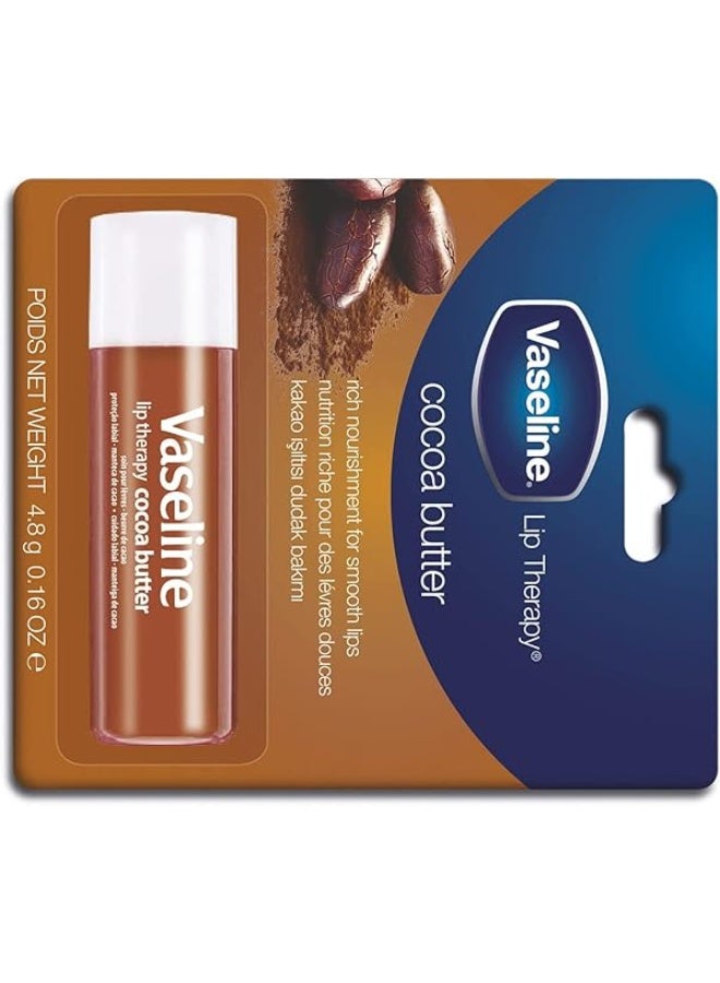 Vaseline Lip Care Cocoa Butter Rich Nourishment, 4.8 Gm - Image 2
